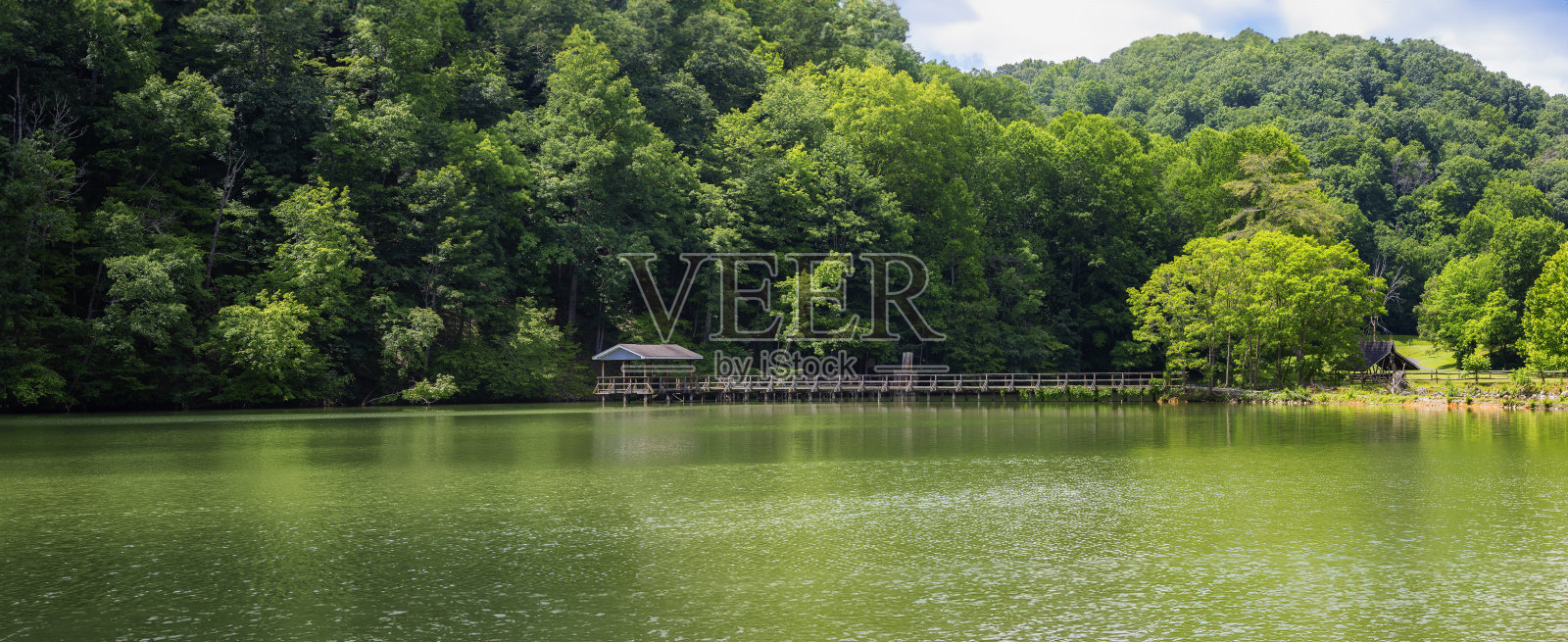 美国田纳西州布里斯托尔美丽的斯蒂尔溪公园照片摄影图片