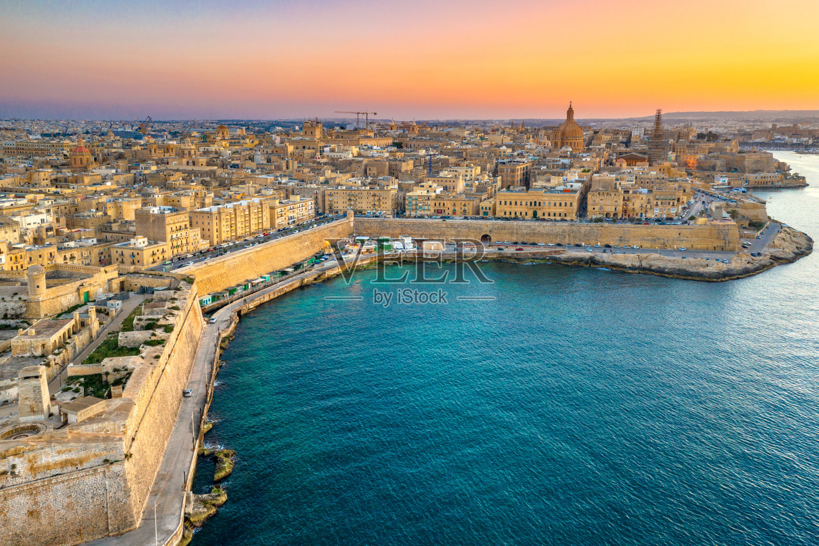 瓦莱塔,马耳他的首都照片摄影图片