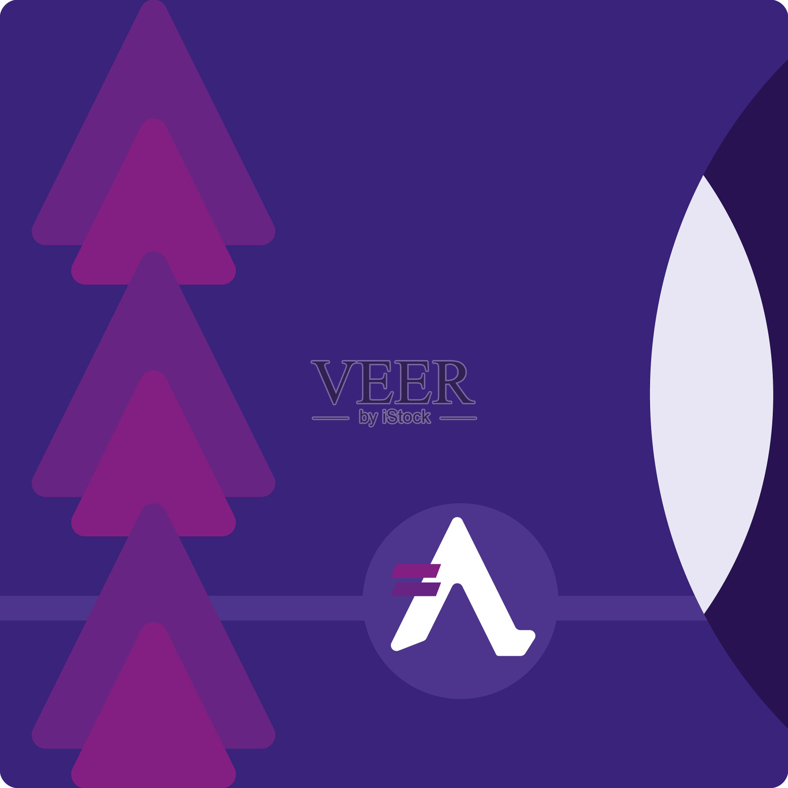 企业形象光碟封面插画图片素材