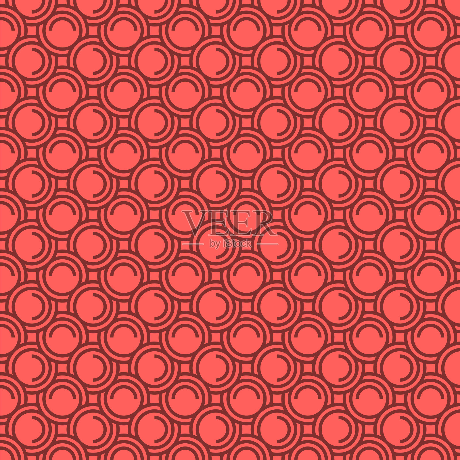 抽象圆形形状的概念设计背景。抽象形状的背景。几何形状。抽象渐变彩色背景。矢量插图股票插图插画图片素材