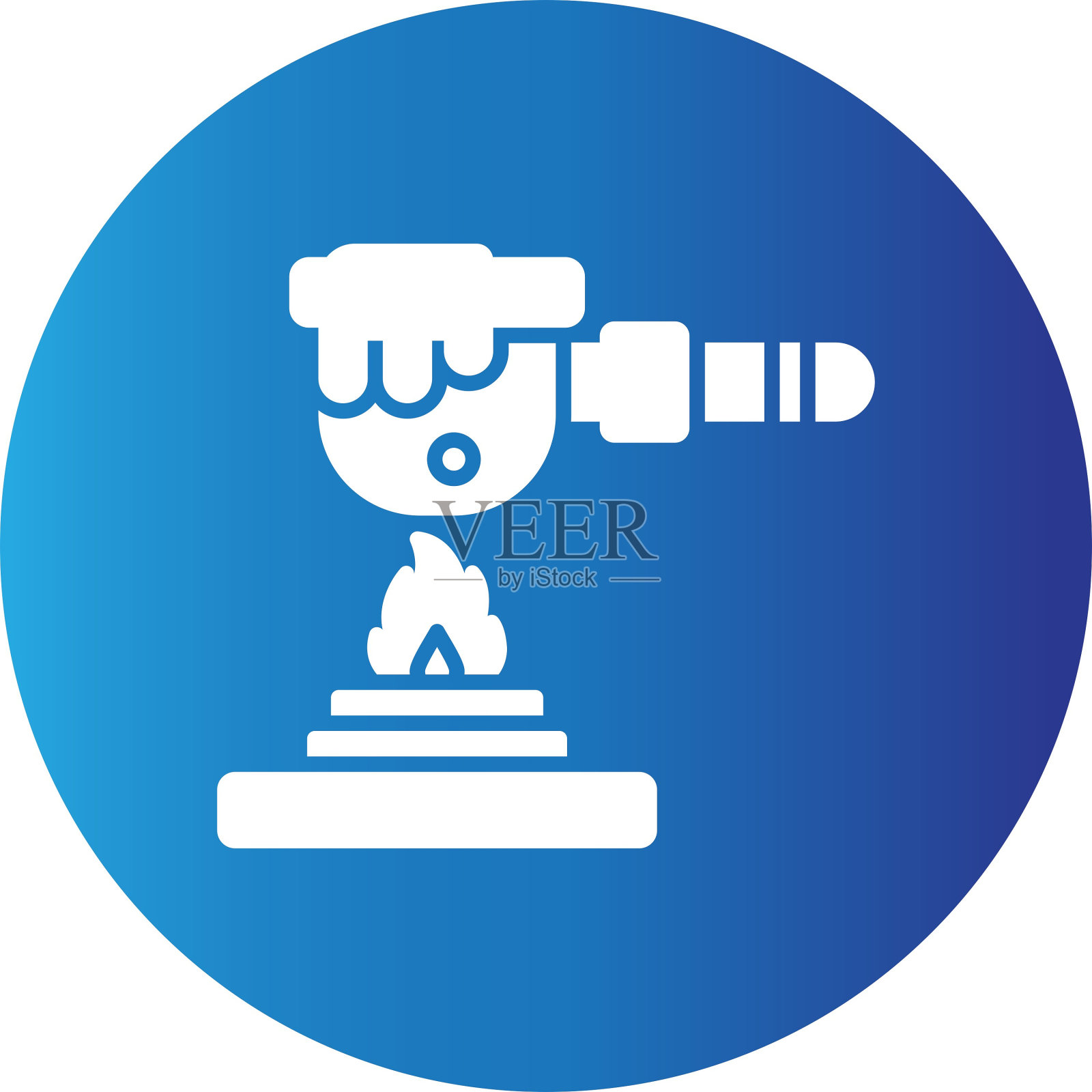 坩埚图标插画图片素材