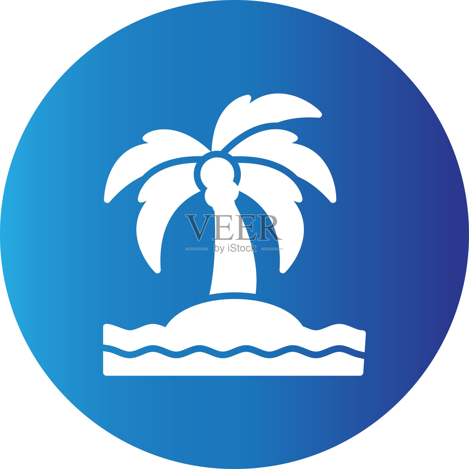 岛图标插画图片素材