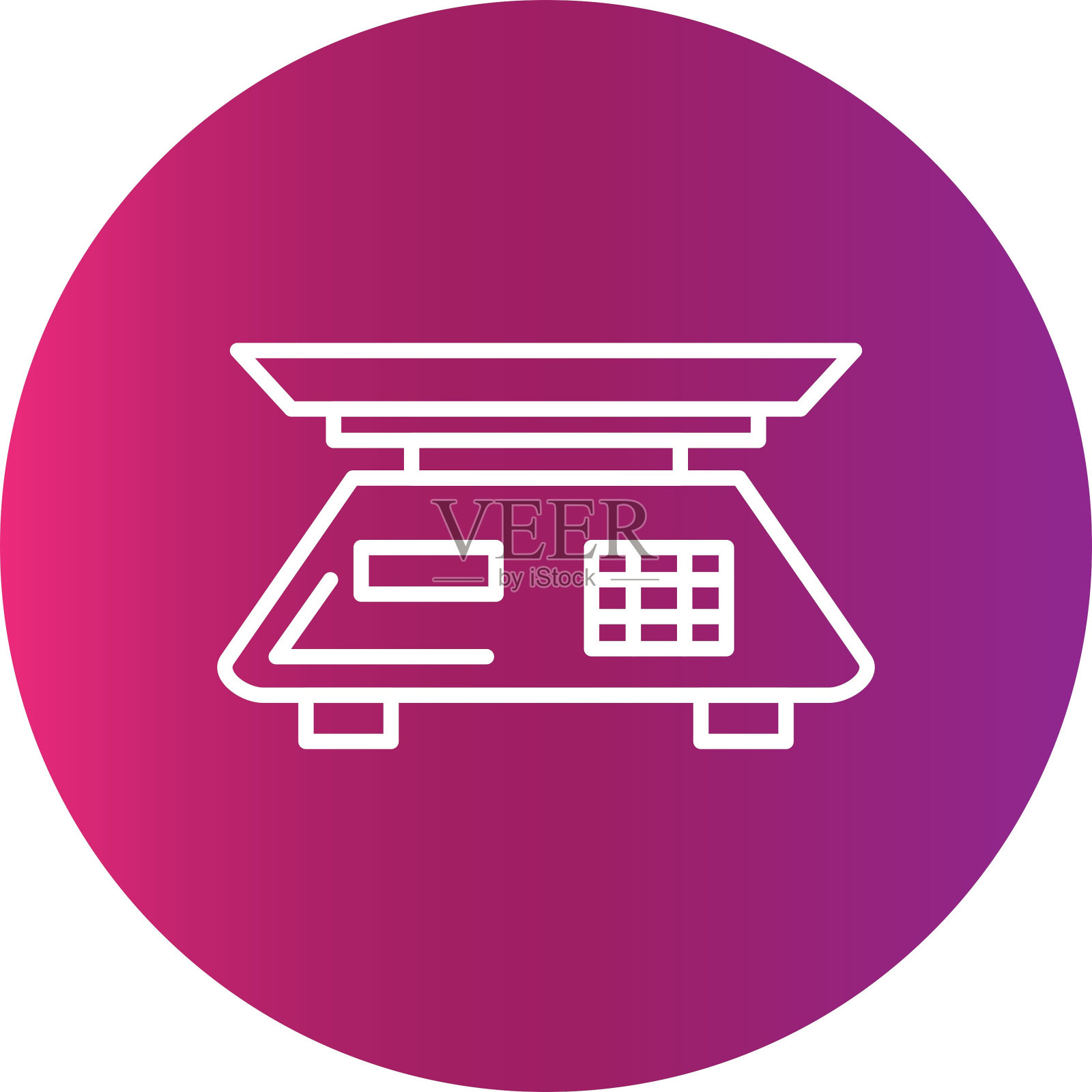 食物等级图标插画图片素材