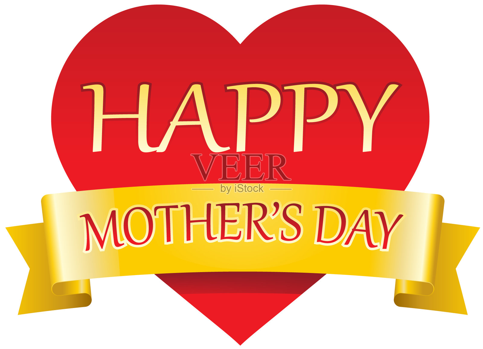 矢量贺卡母亲节插画图片素材