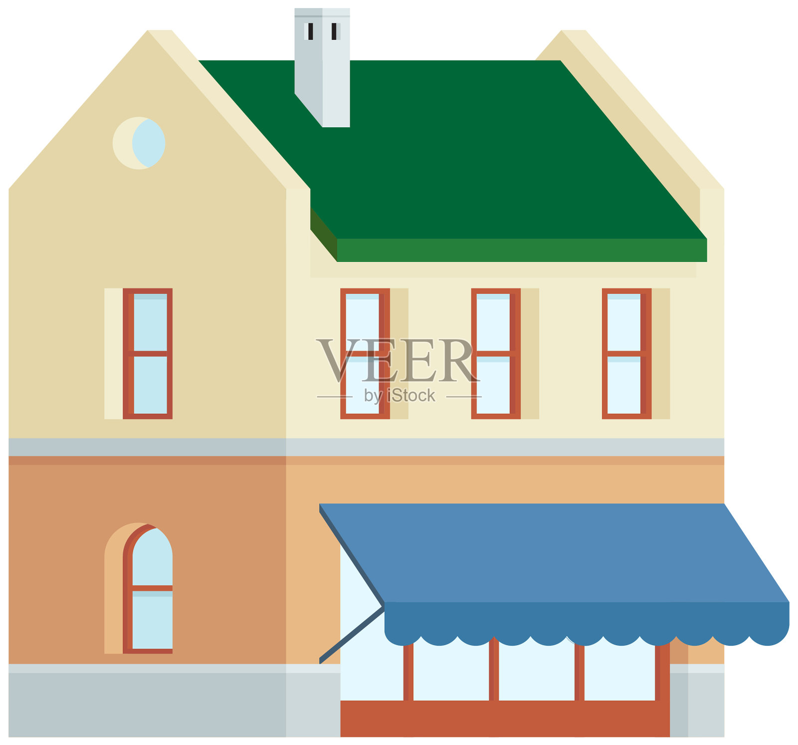 家居建筑矢量图标插画图片素材