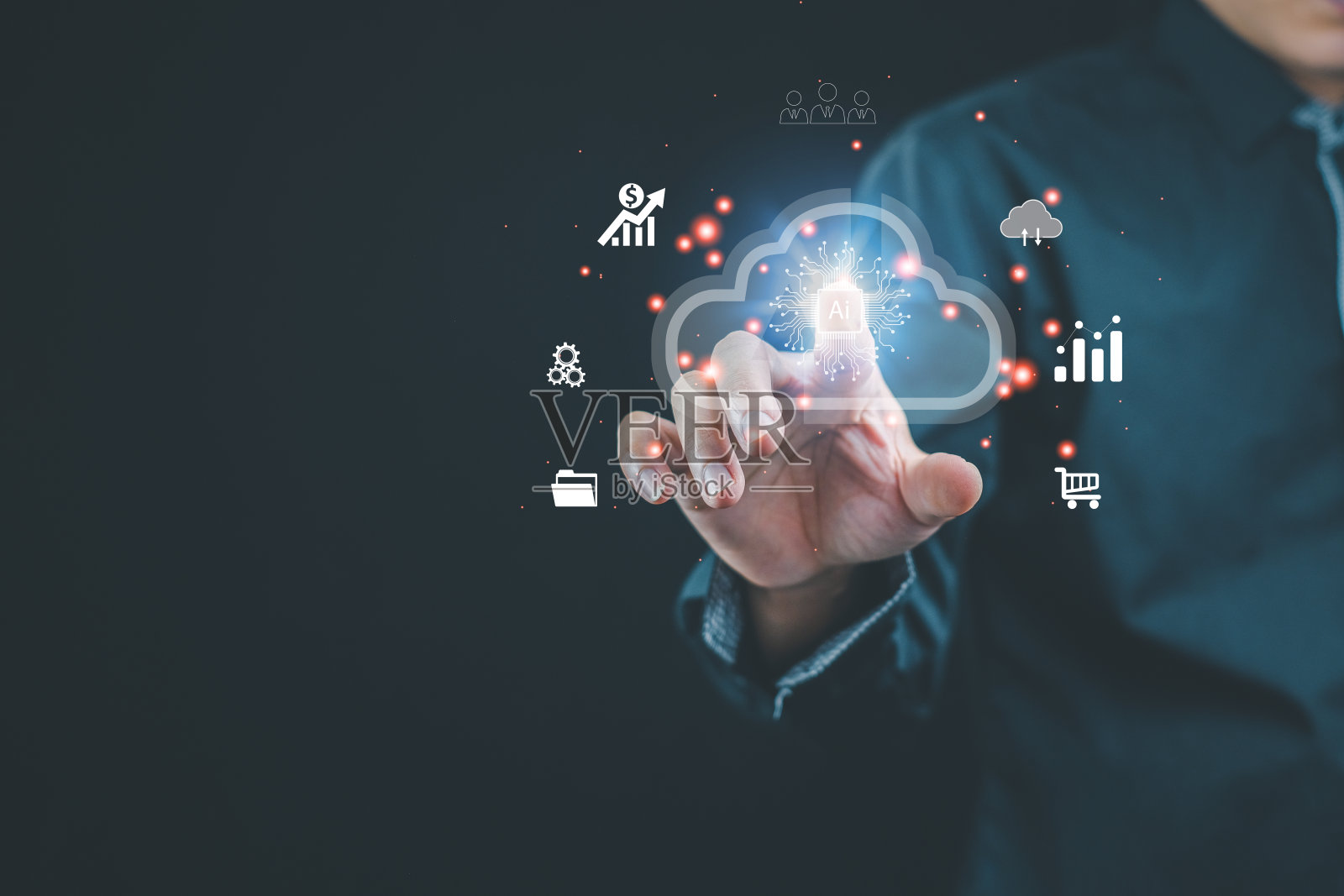 数字化转型未来世界物联网照片摄影图片