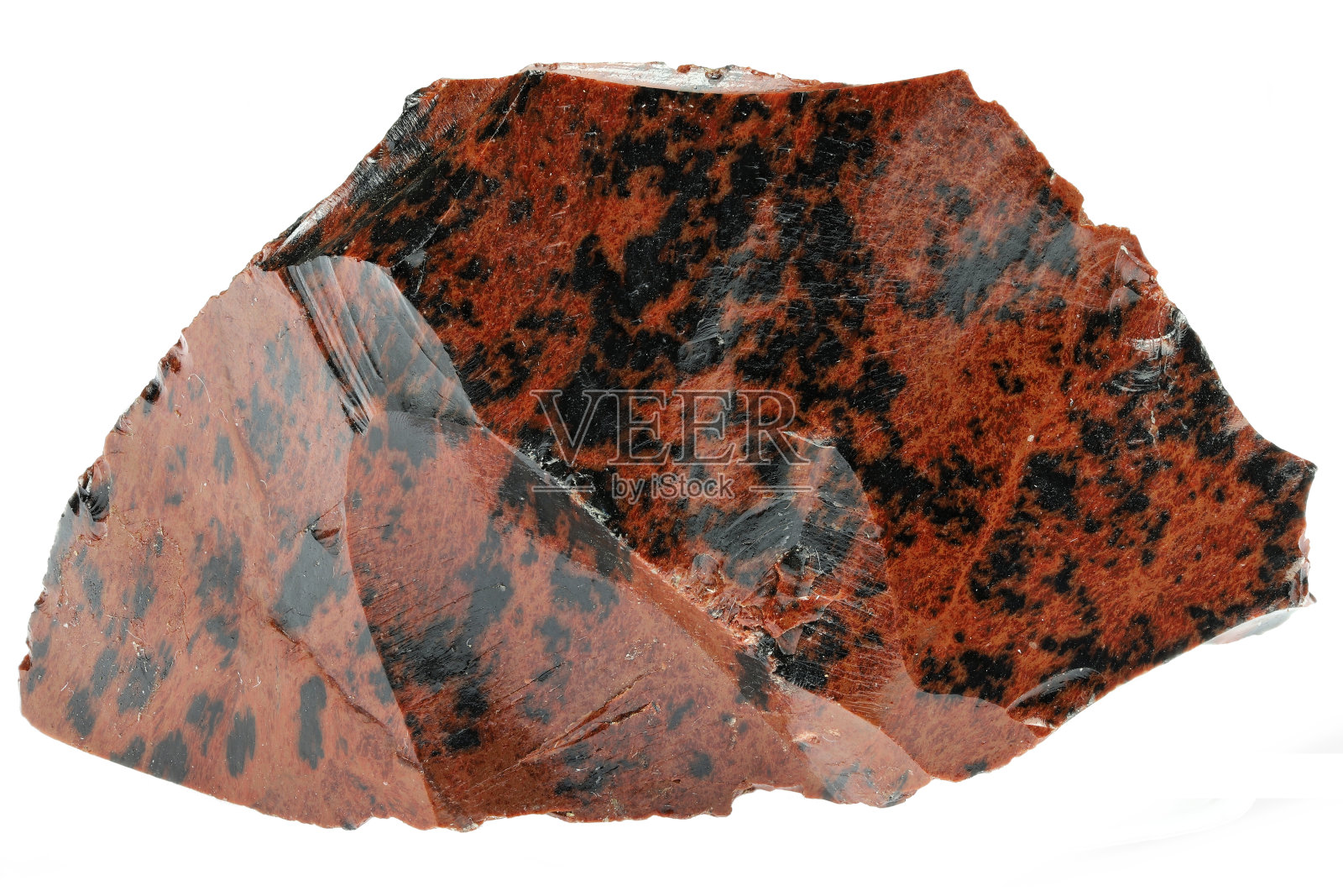 产自巴西的红木黑曜石照片摄影图片