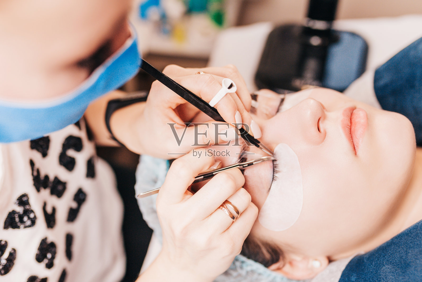 小企业服务-睫毛延伸照片摄影图片