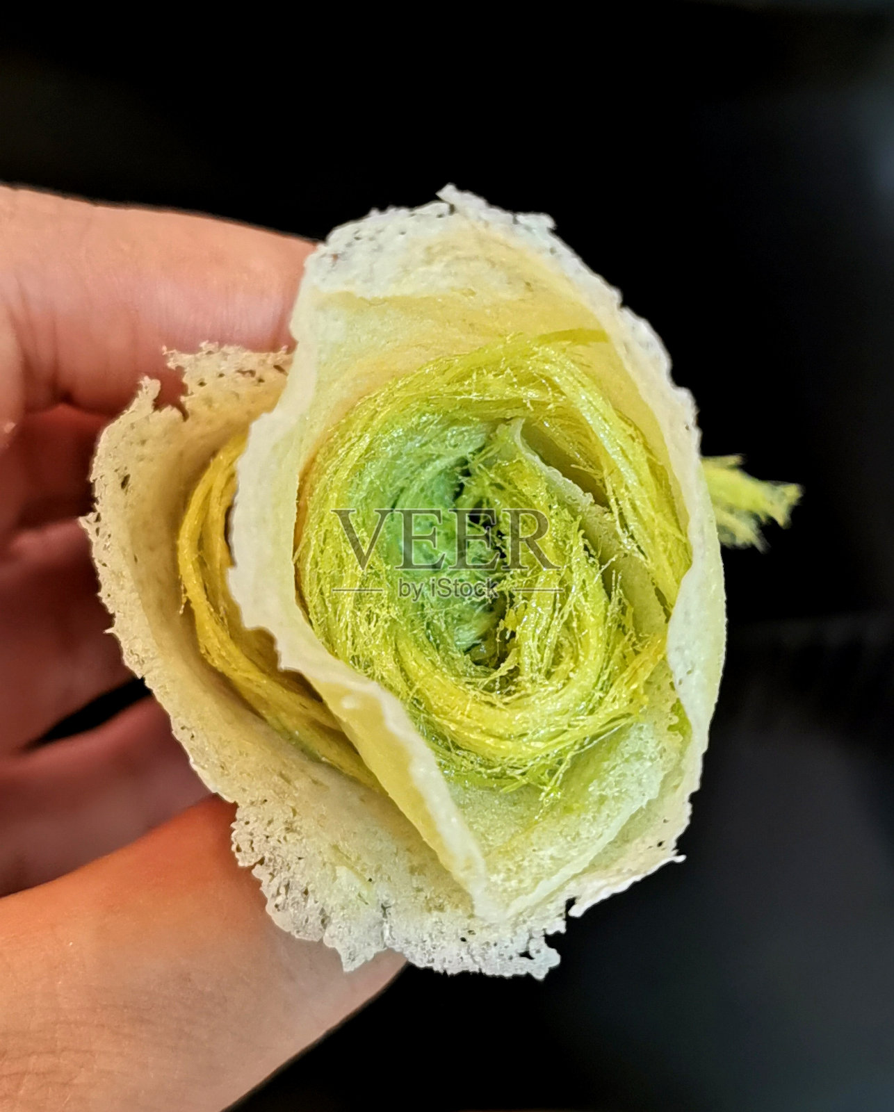 泰国棉花糖玉米煎饼照片摄影图片