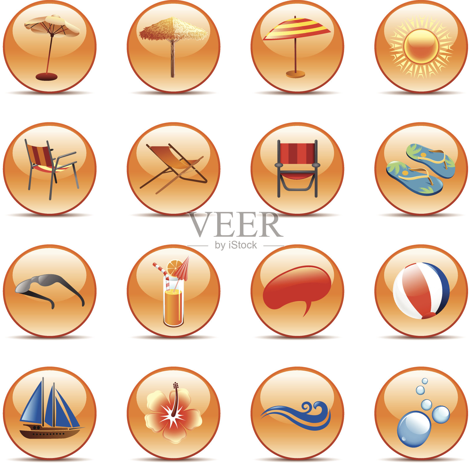 海岸线的图标图标素材