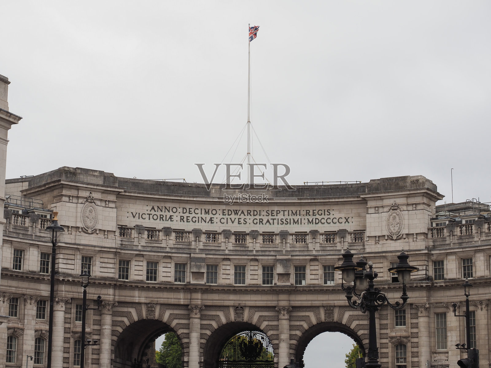 伦敦的海军部拱门照片摄影图片