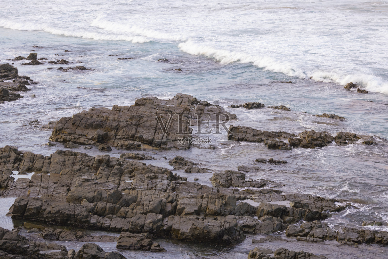 澳大利亚新南威尔士州黑斯廷斯角海湾地区的日落海滩景色照片摄影图片