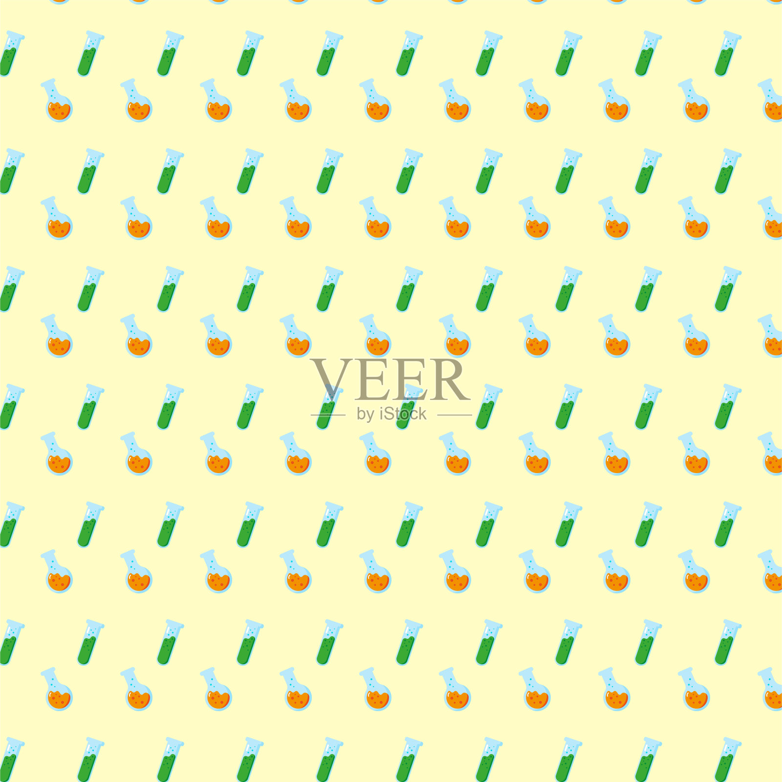 魔瓶魔药图案插画图片素材