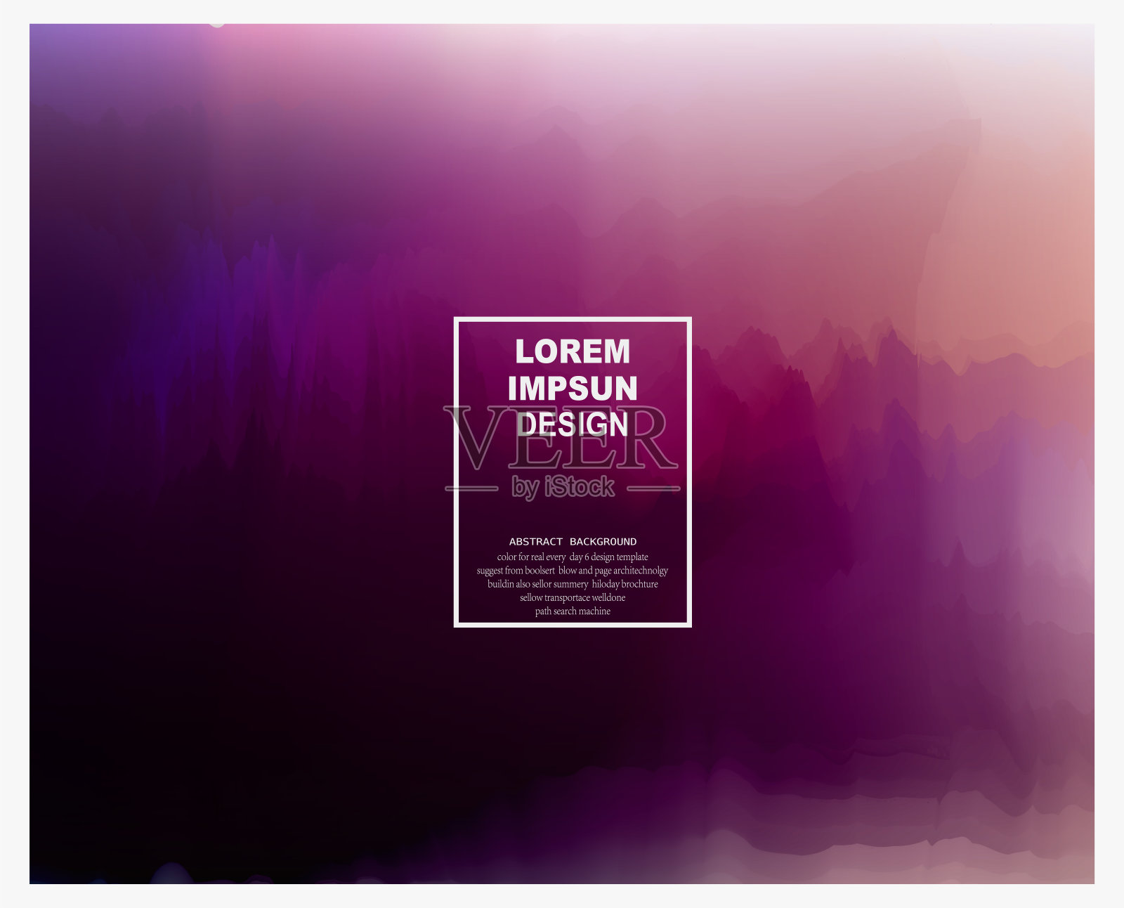 抽象涂抹笔触风格渐变水彩海报背景插画图片素材