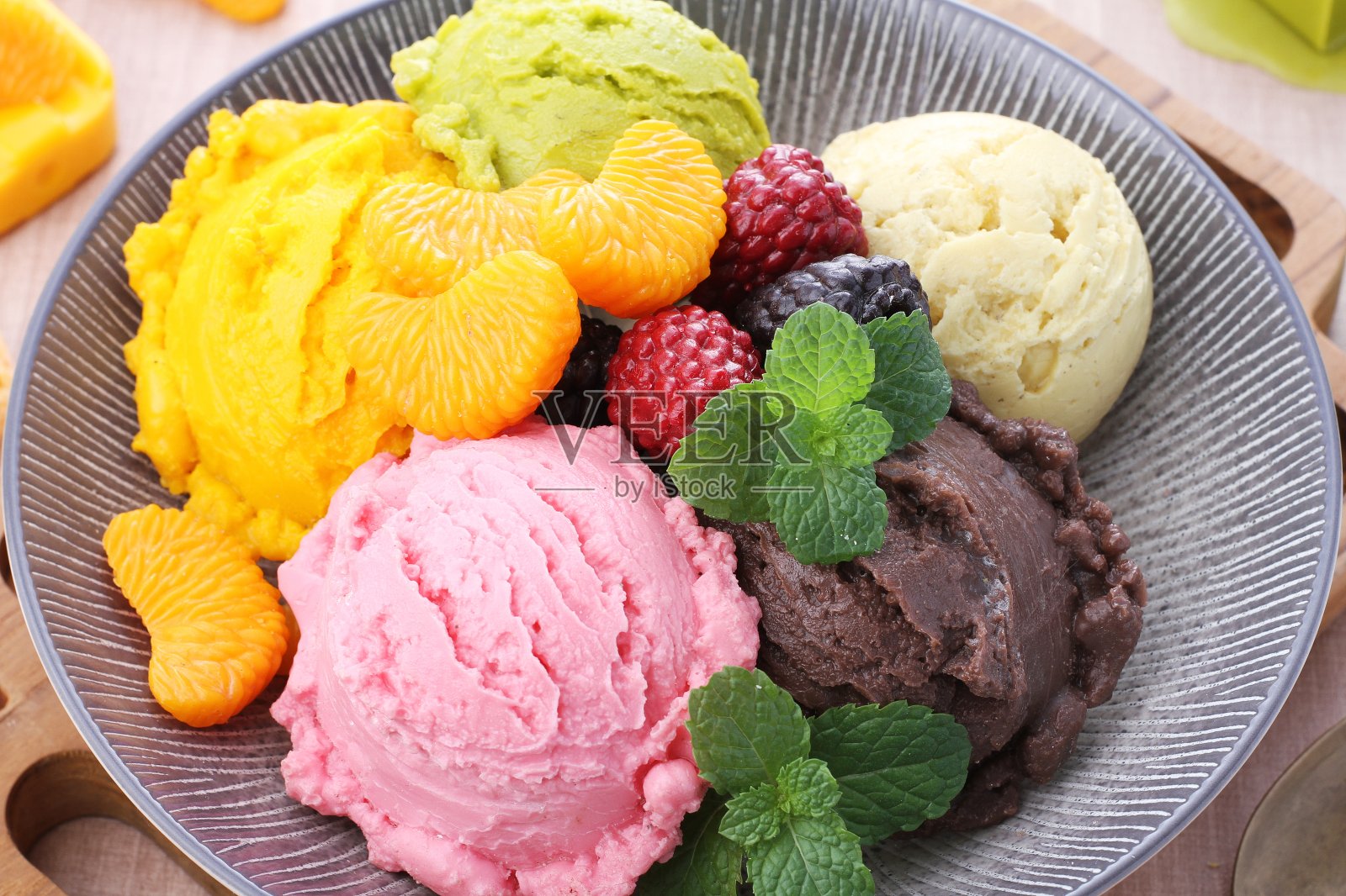 冰淇淋照片摄影图片