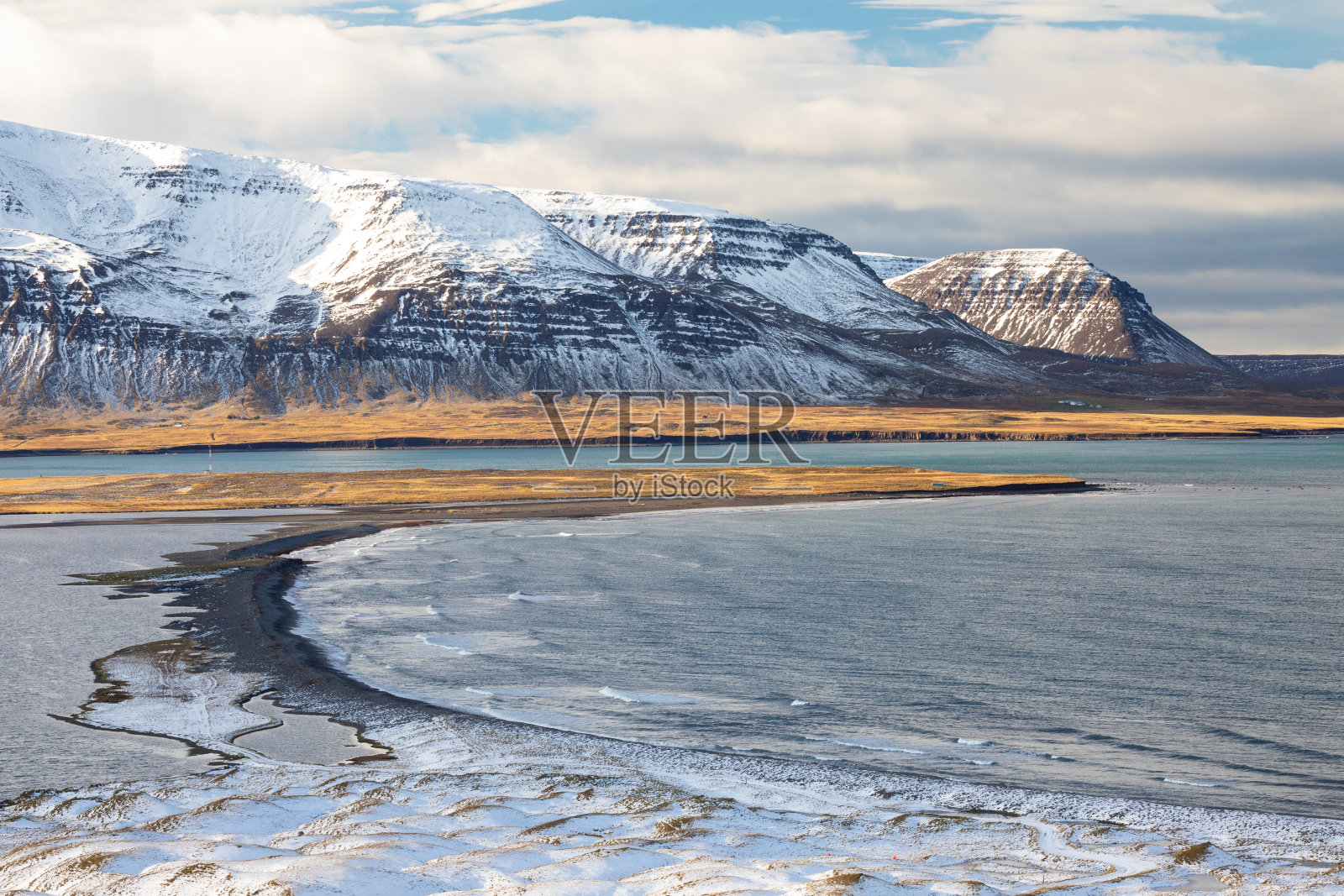 冰岛北领地的哈根斯维克照片摄影图片