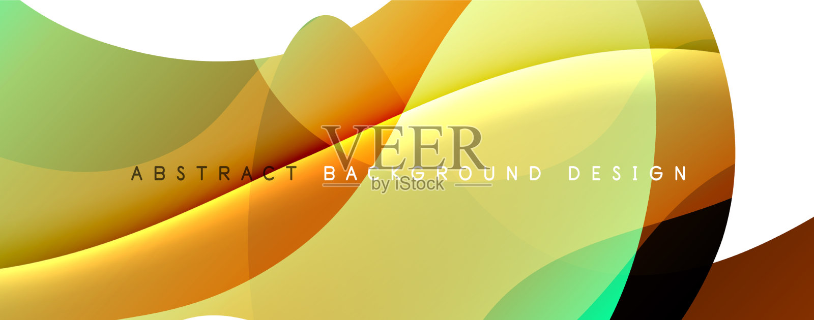 时尚简单的流体颜色梯度抽象插画图片素材