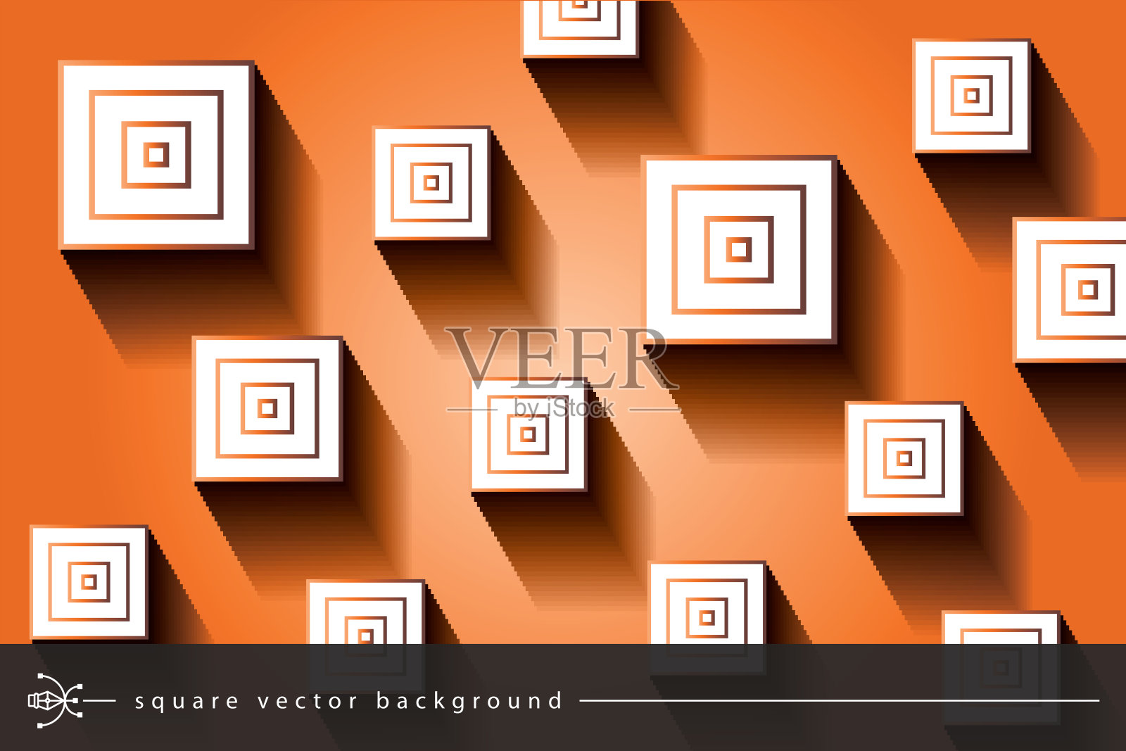 抽象镶嵌形状背景插画图片素材