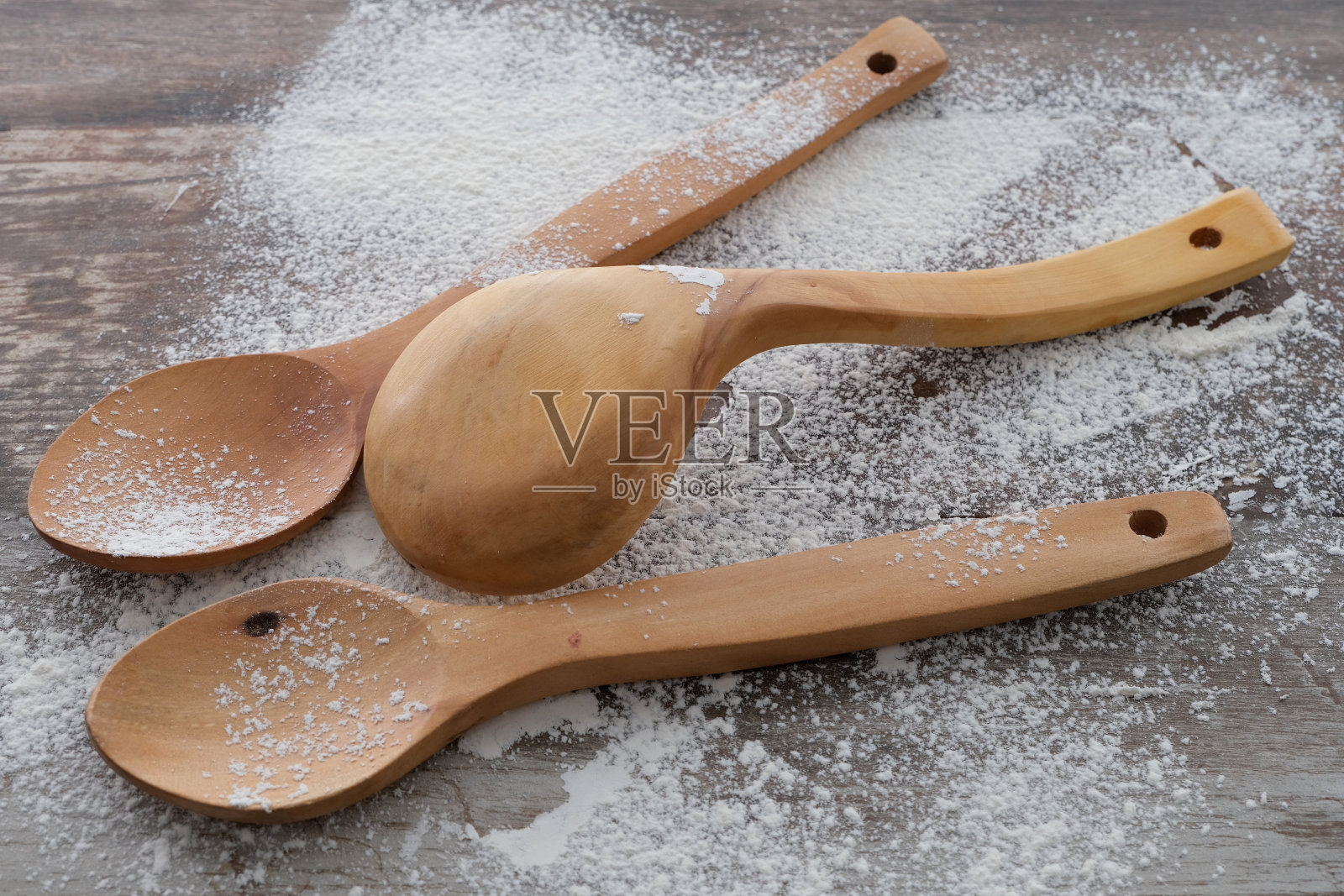 木勺,厨房用具照片摄影图片