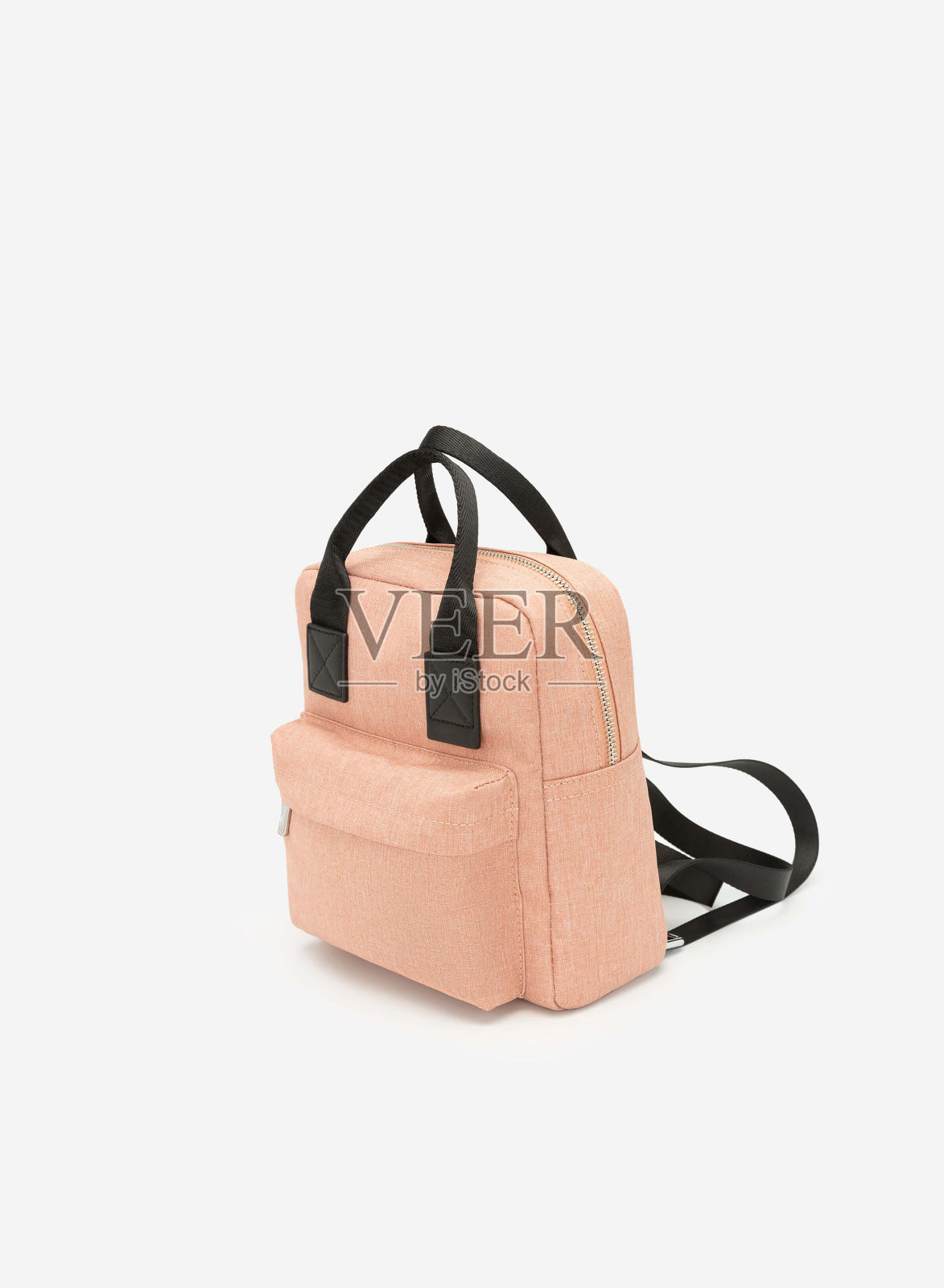 时尚女双肩包照片摄影图片