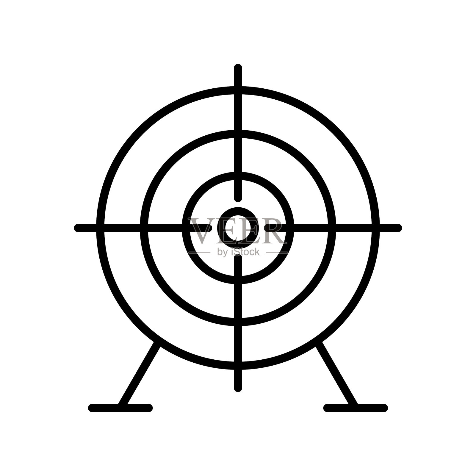 目标图标插画图片素材