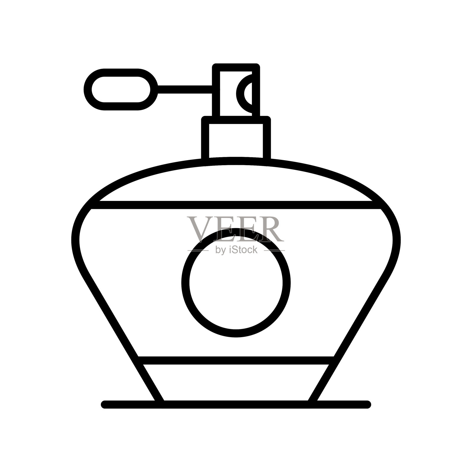 香水的图标插画图片素材