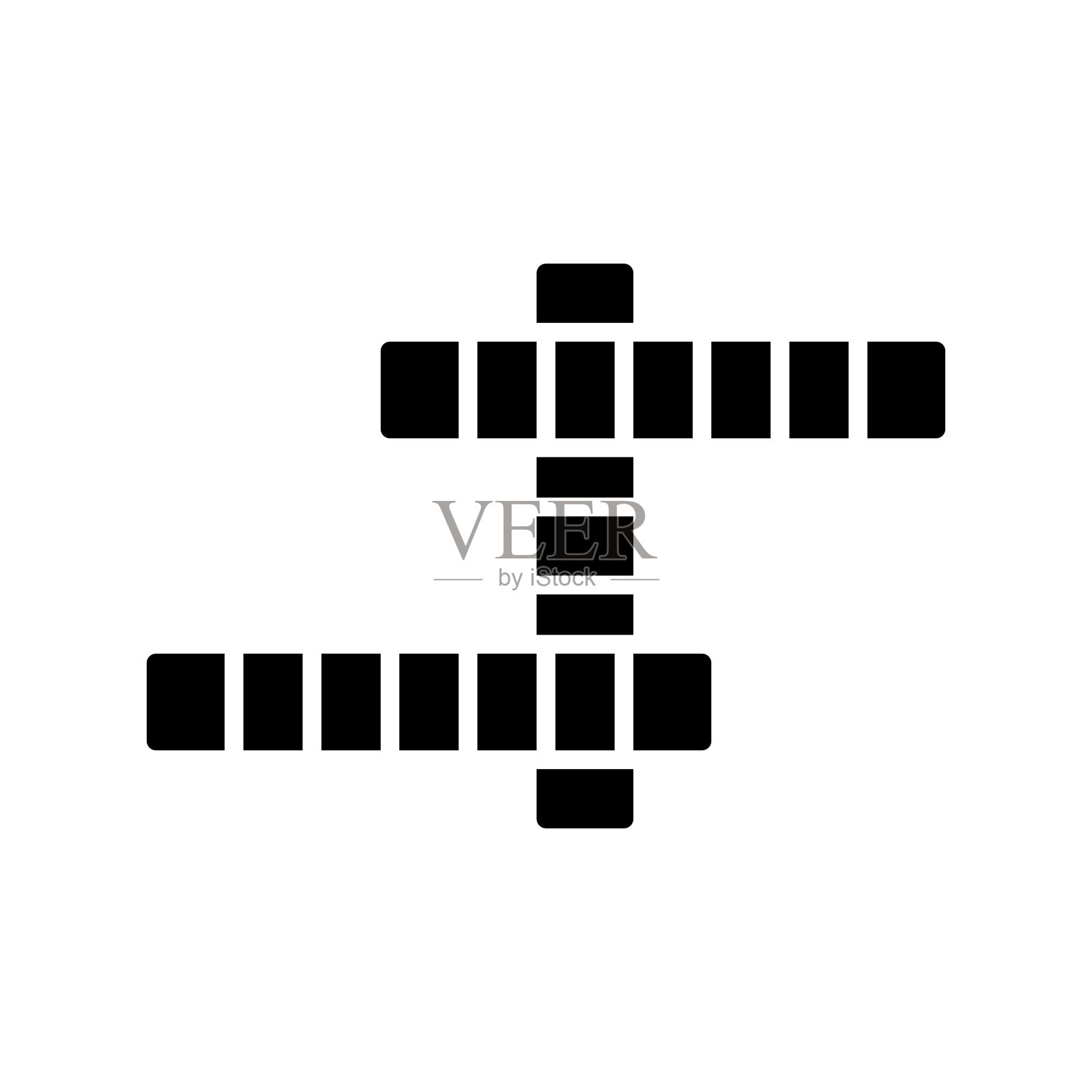 填字游戏图标插画图片素材