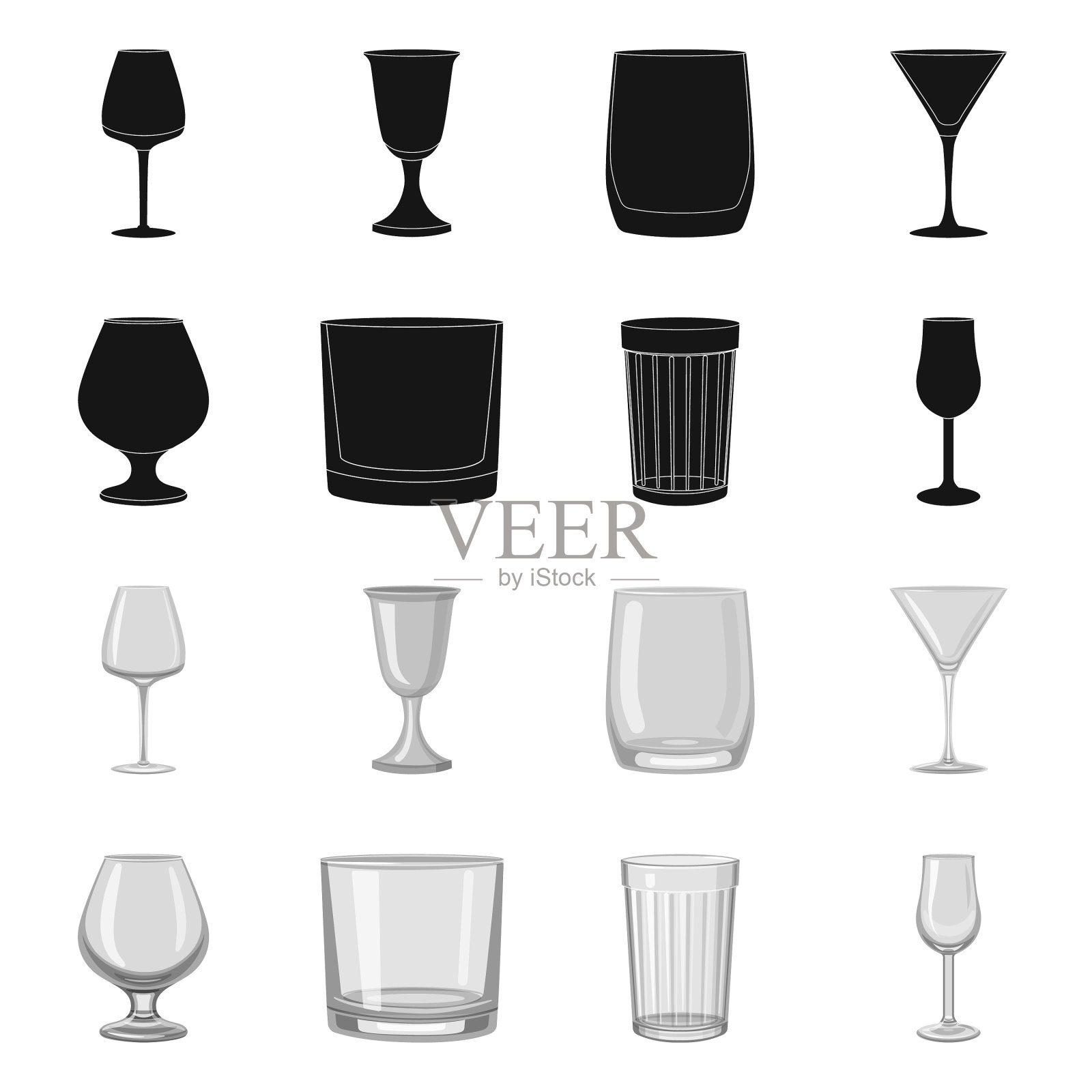 表格及庆典标志插画图片素材