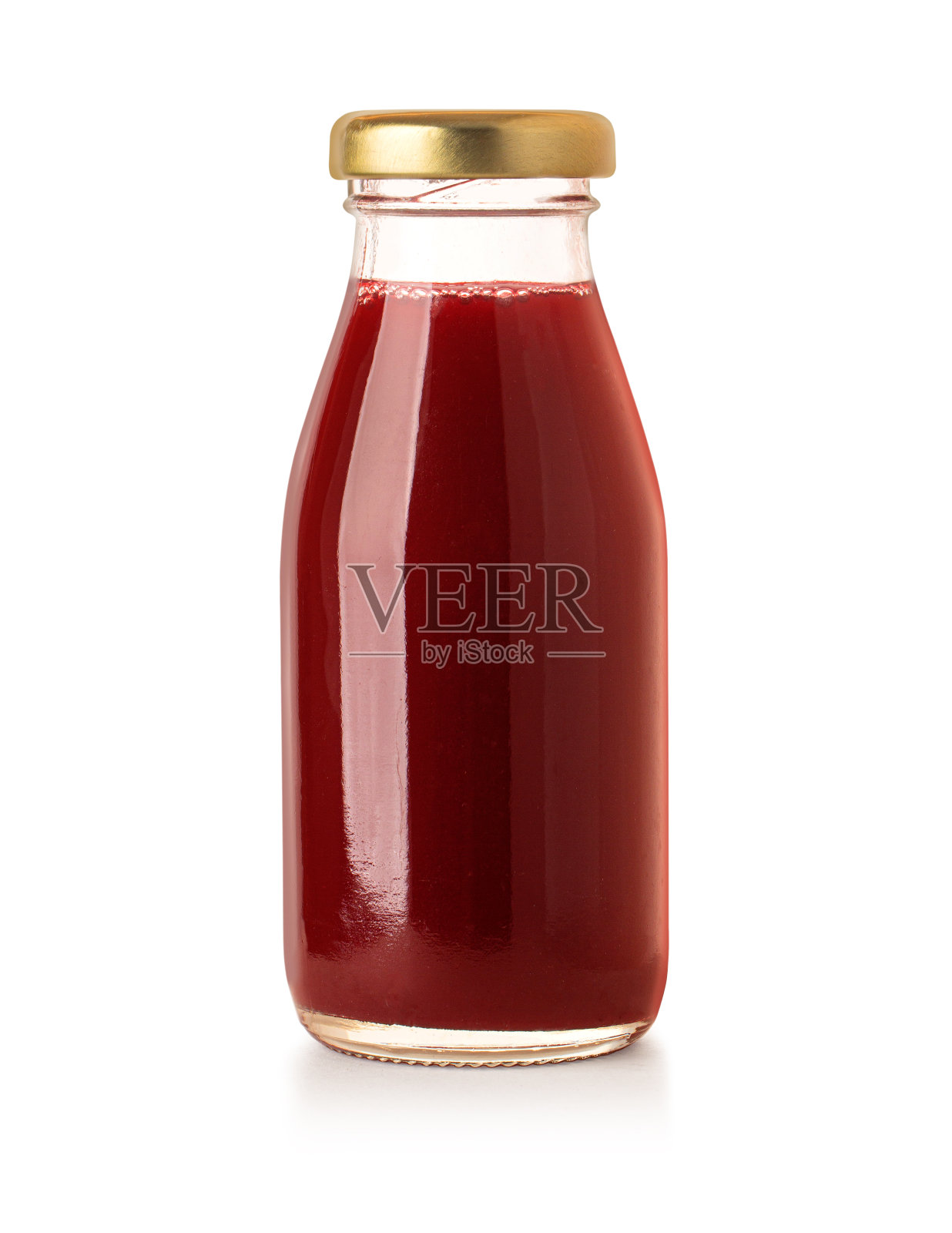 瓶装果汁分离照片摄影图片