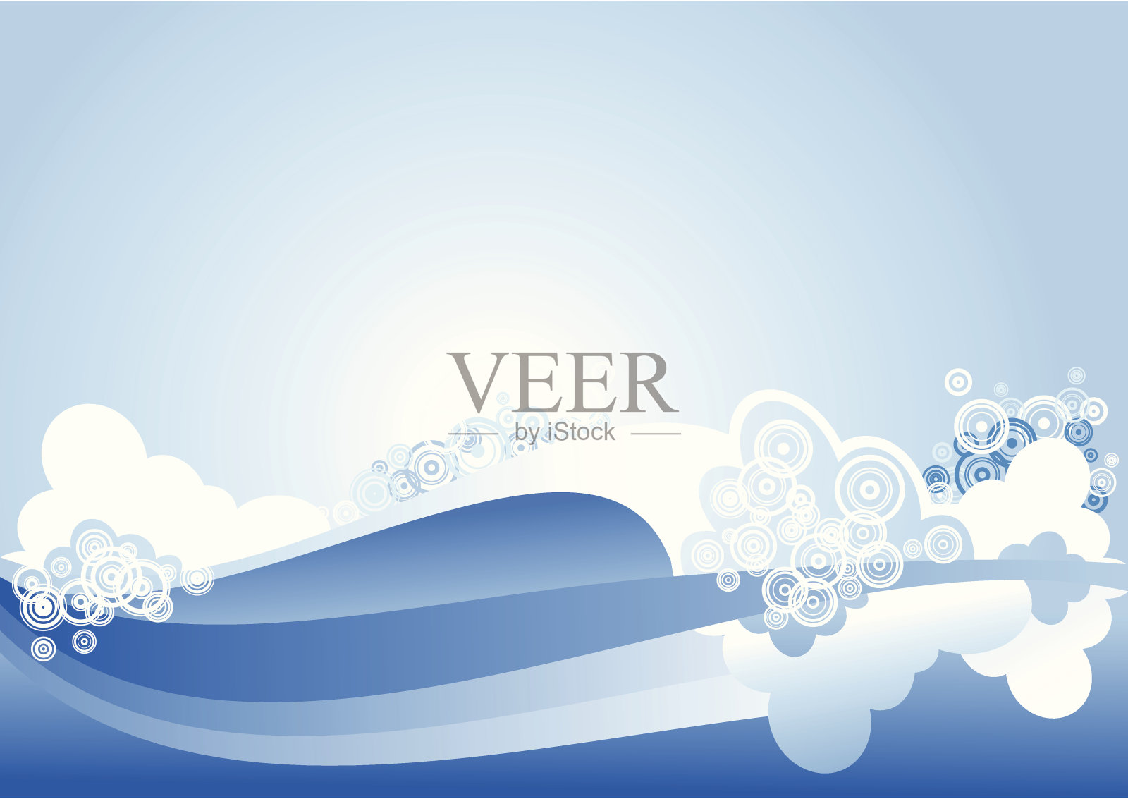 海景插画图片素材