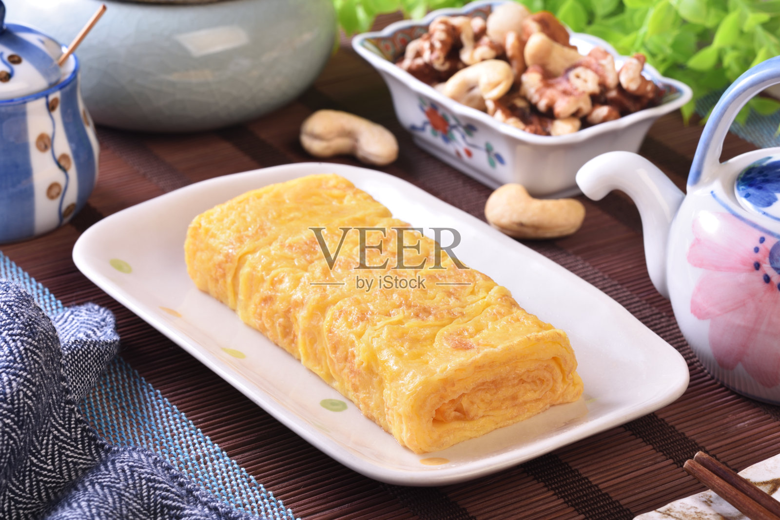 Tamagoyaki,日式煎蛋卷照片摄影图片