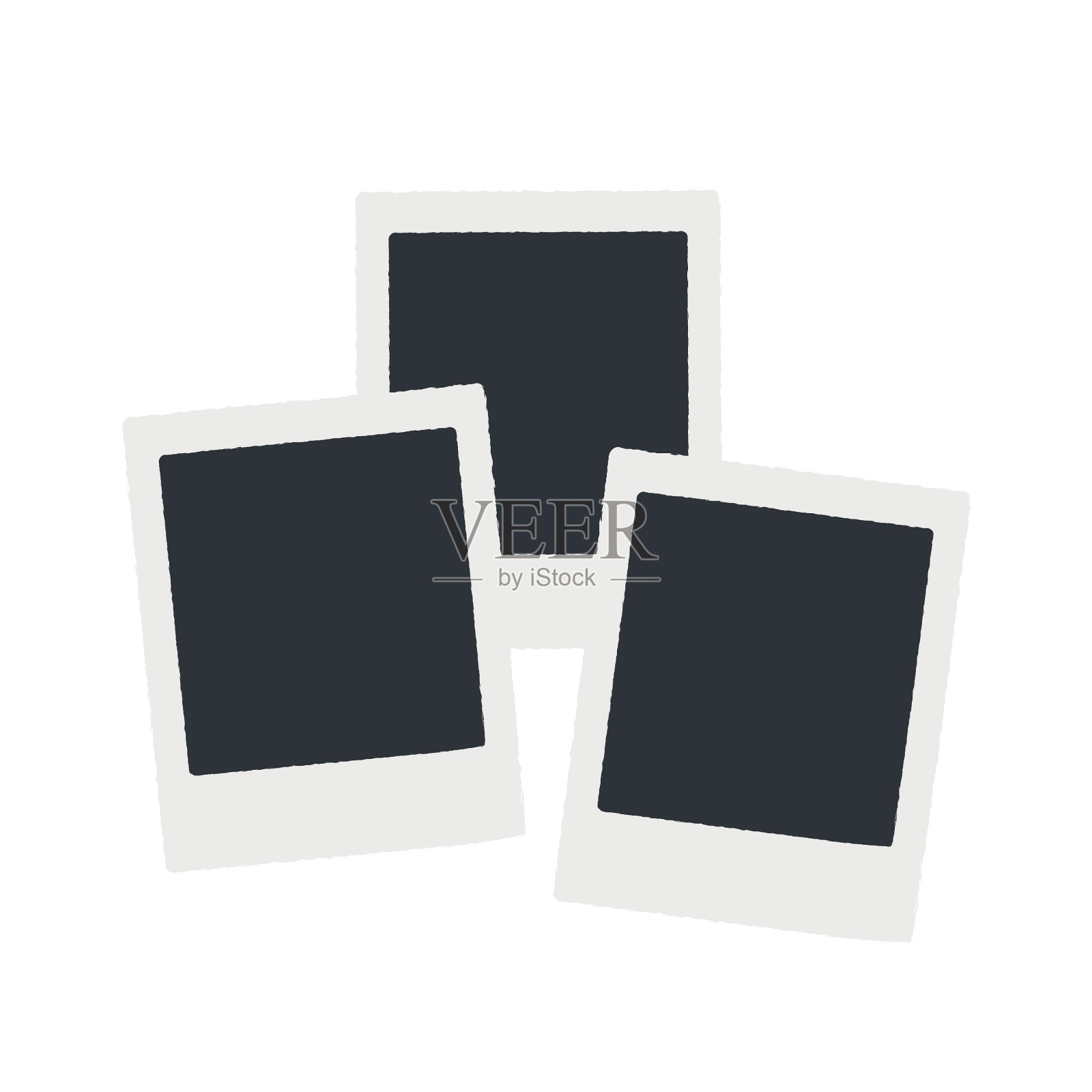 即时相机胶卷即时相框图标插画图片素材