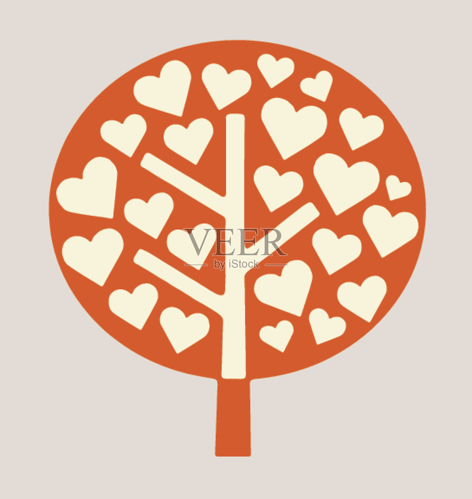 心树插画图片素材