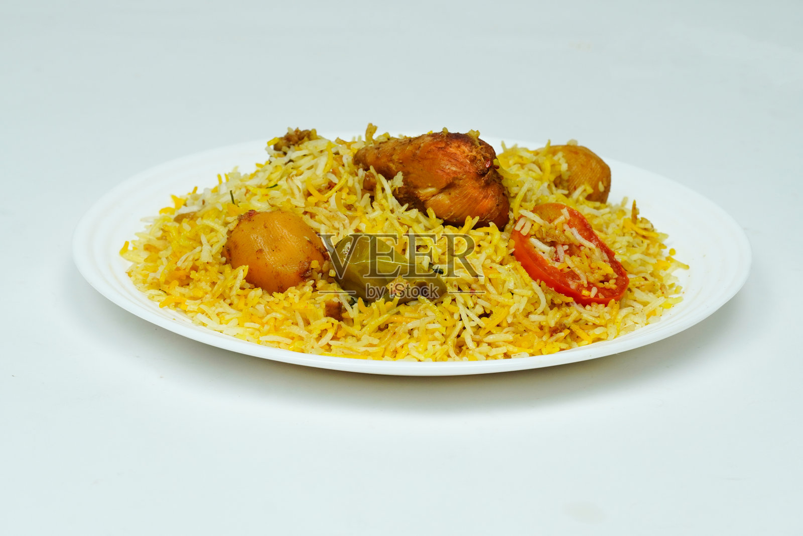 鸡肉印度香饭,美味又辛辣的孟买鸡肉印度香饭照片摄影图片