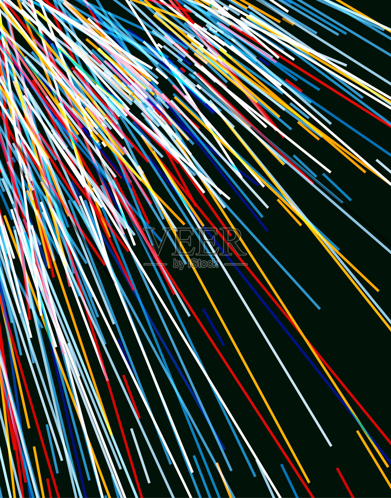 抽象颜色连续霓虹灯线图案背景插画图片素材