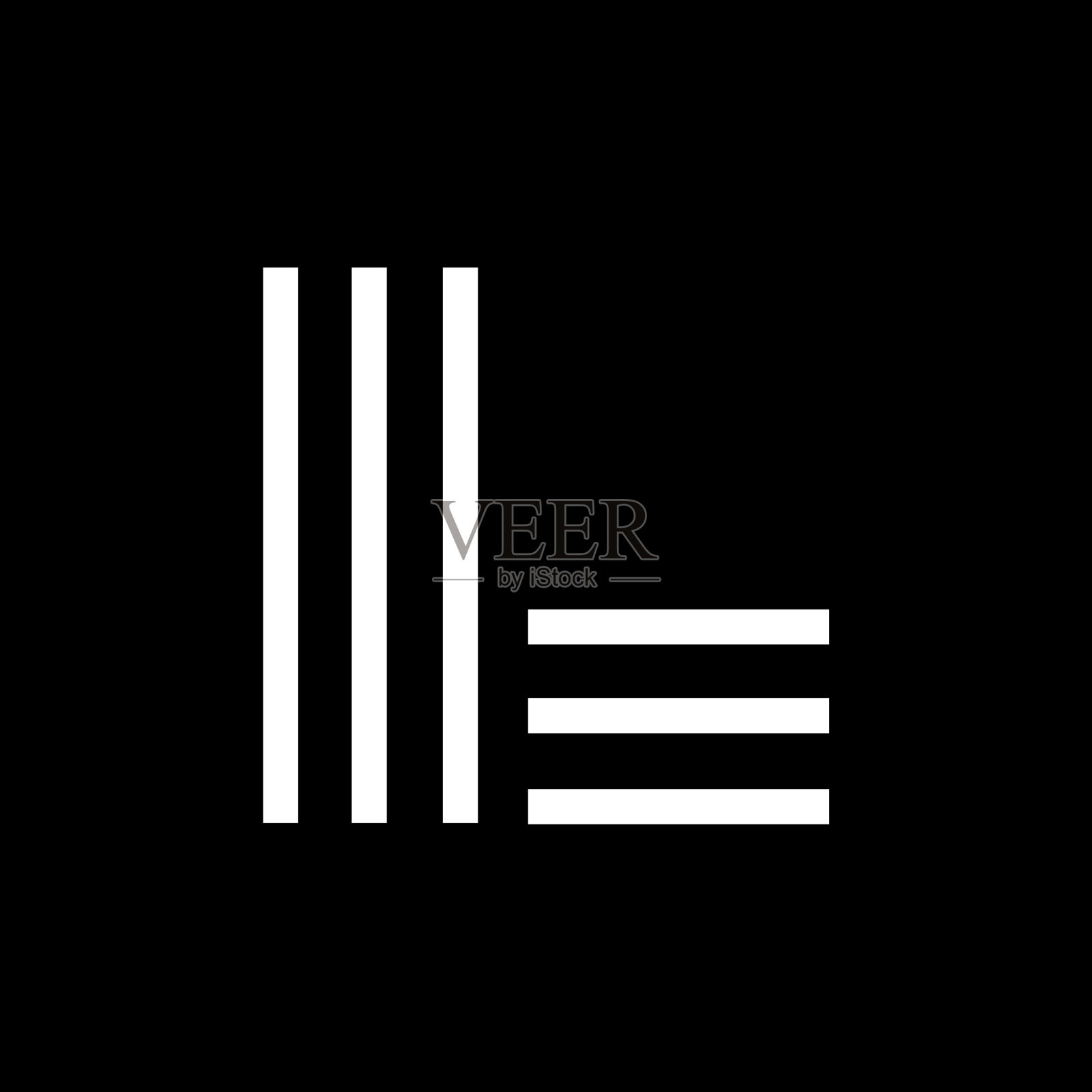 L字标志套装插画图片素材