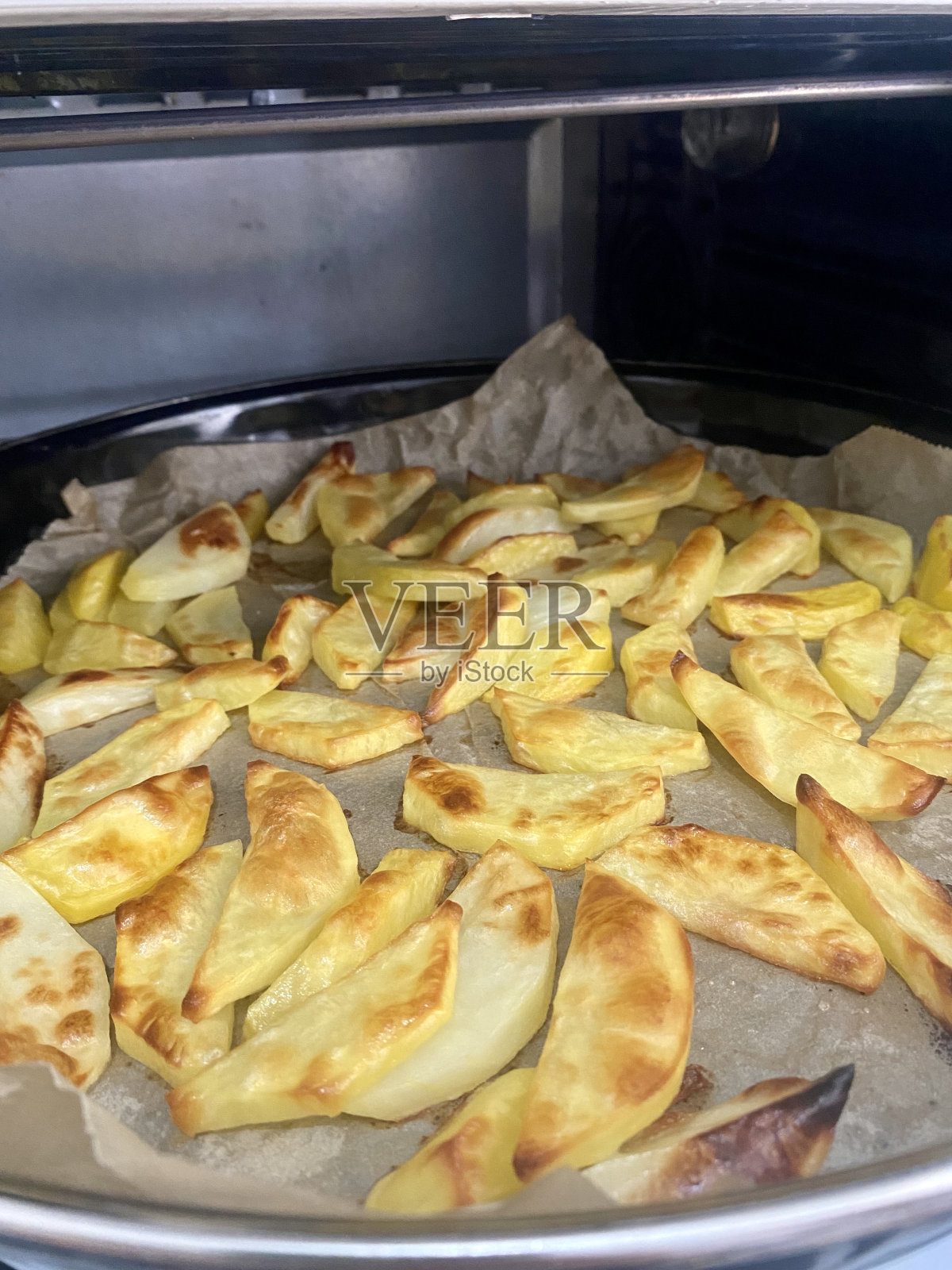 烤薯片照片摄影图片