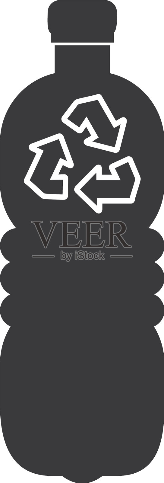 回收瓶图标插画图片素材