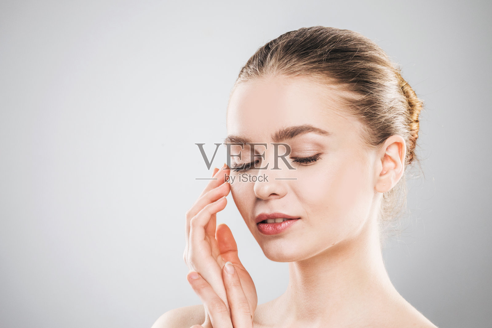 美丽少女画像照片摄影图片