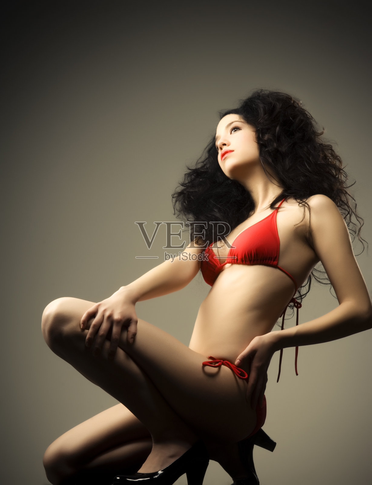 比基尼照片摄影图片