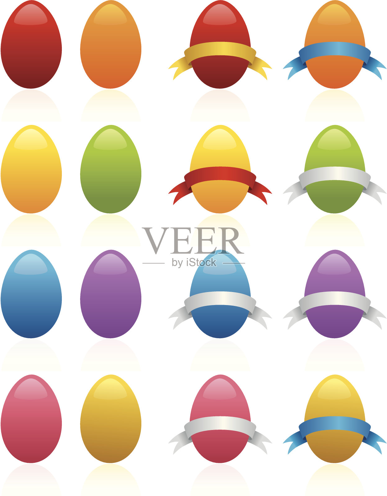 鸡蛋和横幅-包括。jpeg插画图片素材