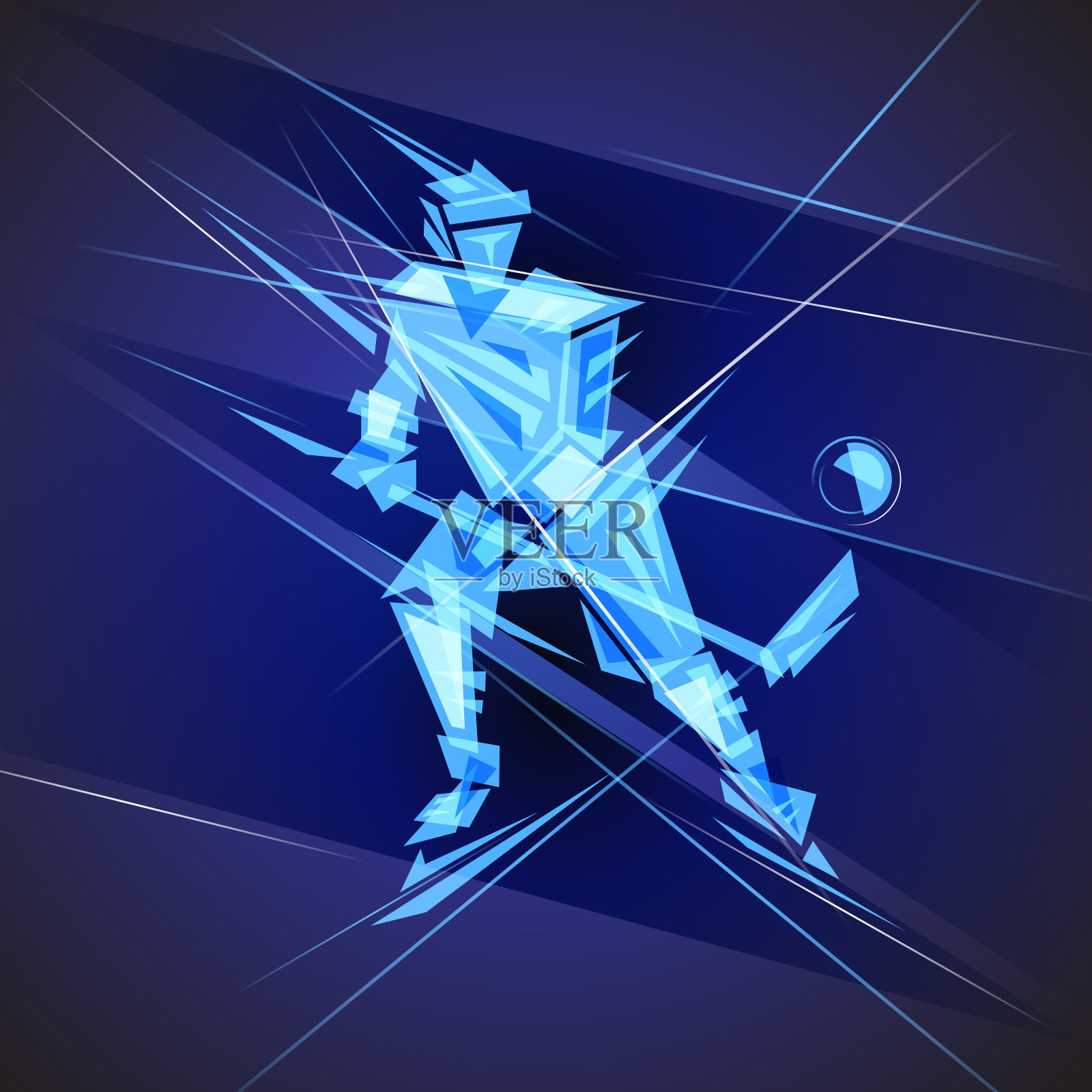 曲棍球插画图片素材