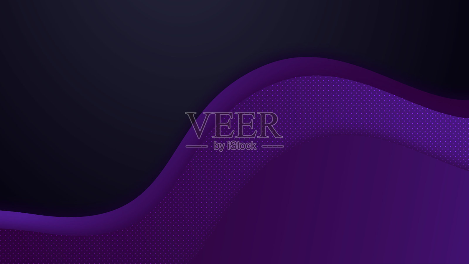 抽象的彩色波浪背景插画图片素材