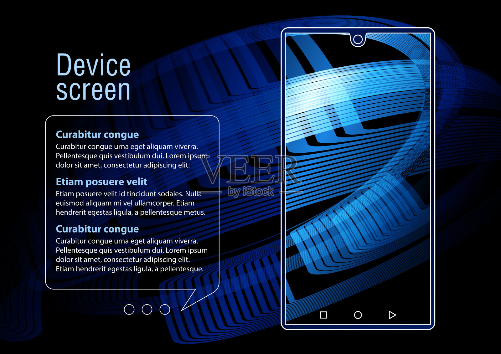 智能手机,通讯技术插画图片素材