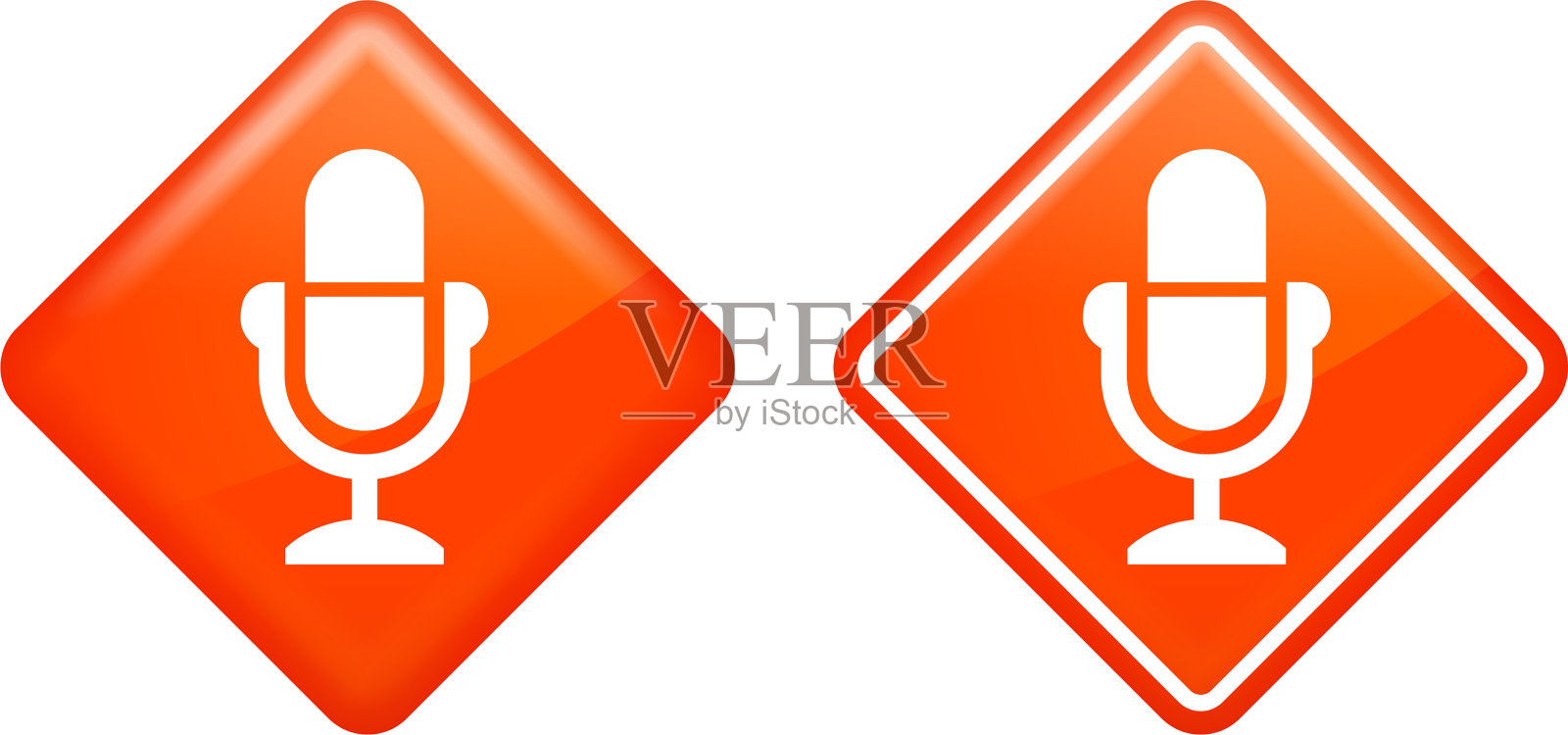 麦克风图标插画图片素材