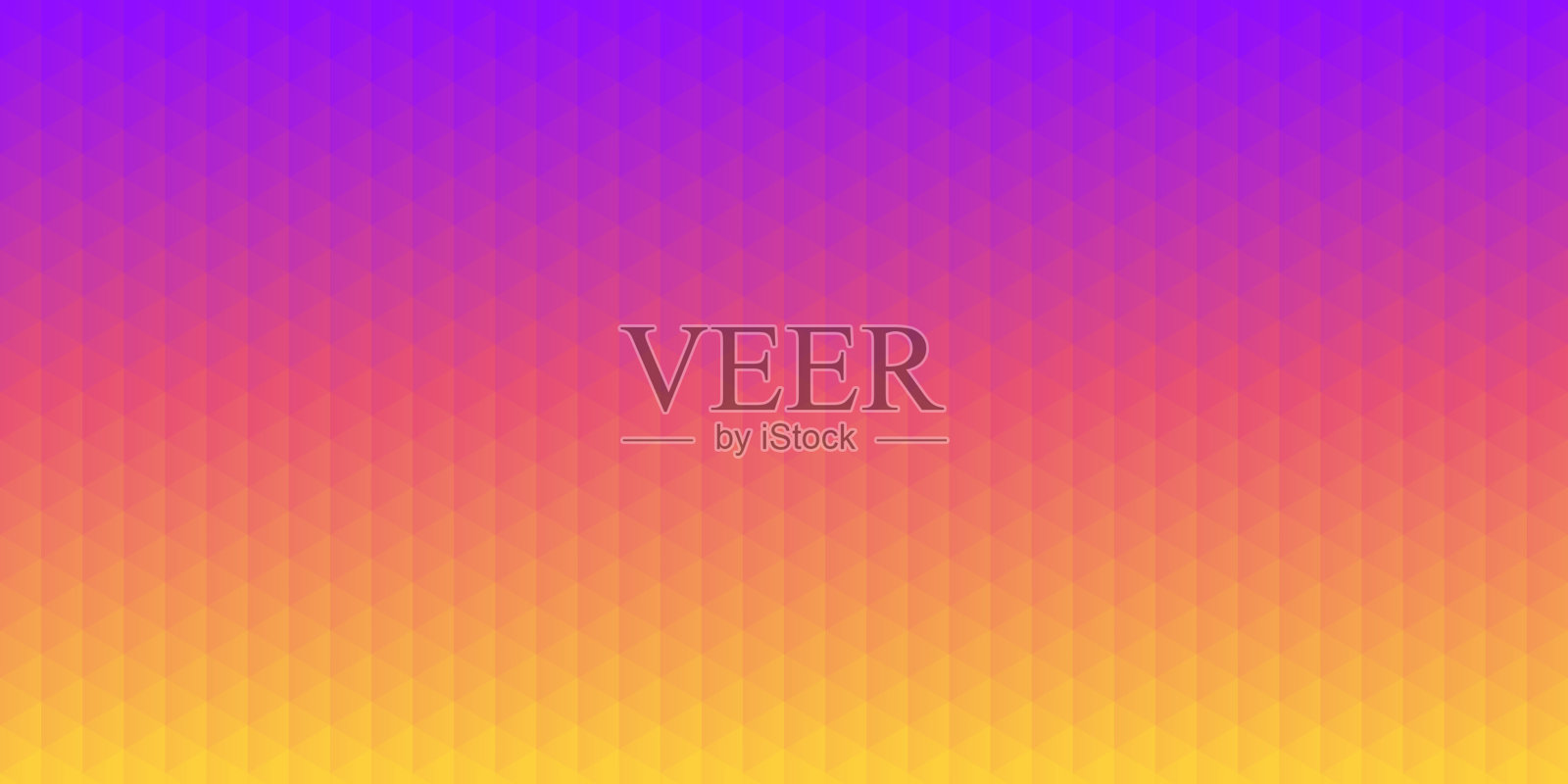 抽象几何背景-马赛克三角形图案-紫色梯度插画图片素材