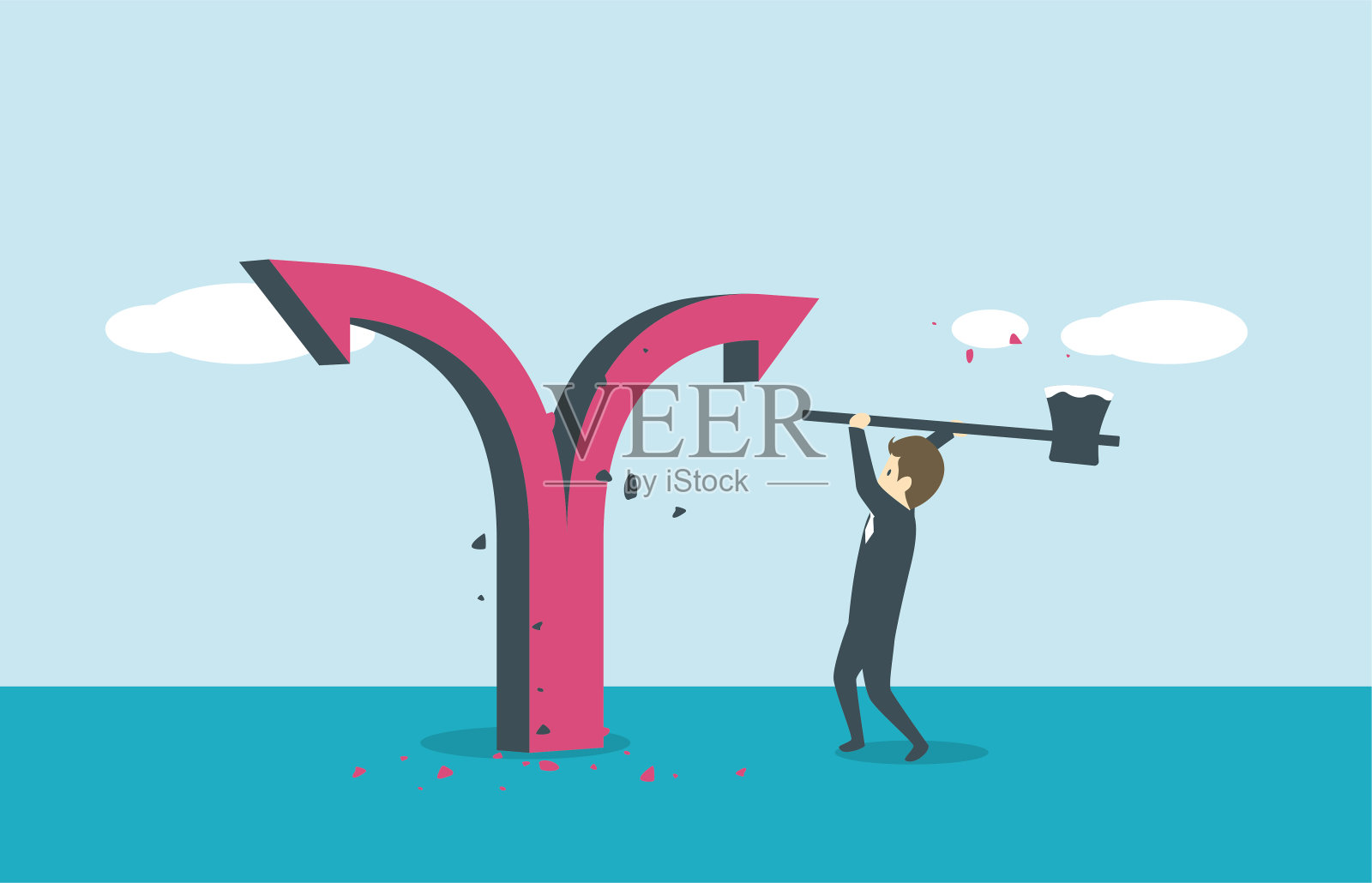 切割插画图片素材