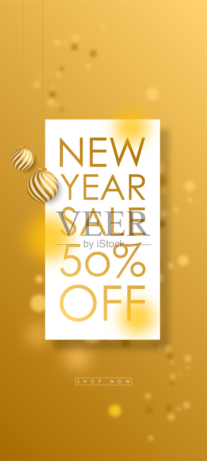 新年销售横幅概念广告,横幅,传单和传单。矢量插图。插画图片素材