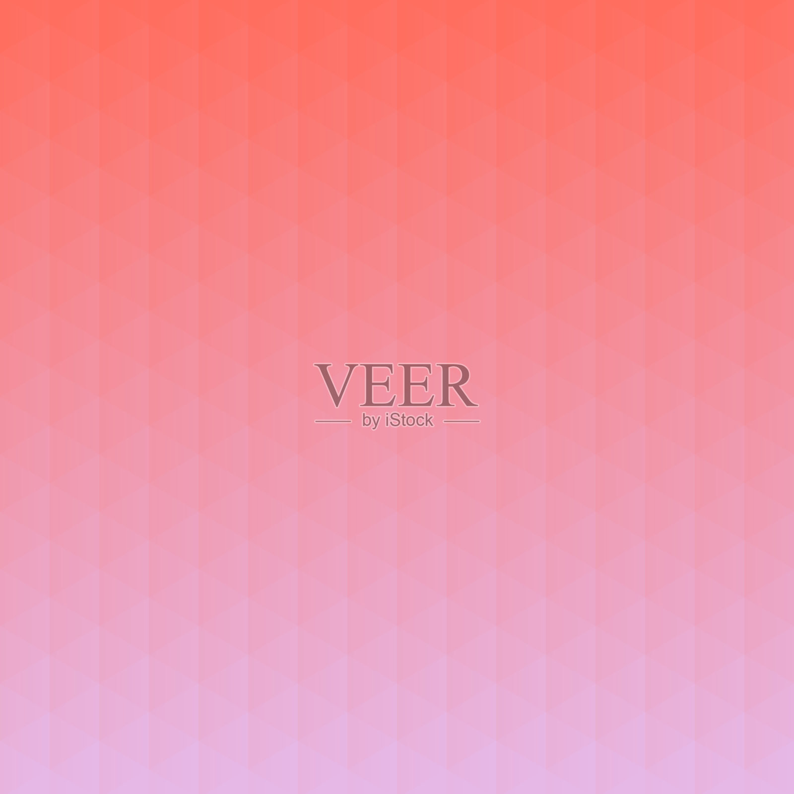 抽象几何背景-马赛克三角形图案-粉红色梯度插画图片素材