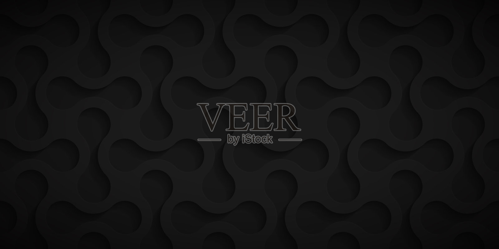 抽象的黑色背景-几何纹理插画图片素材